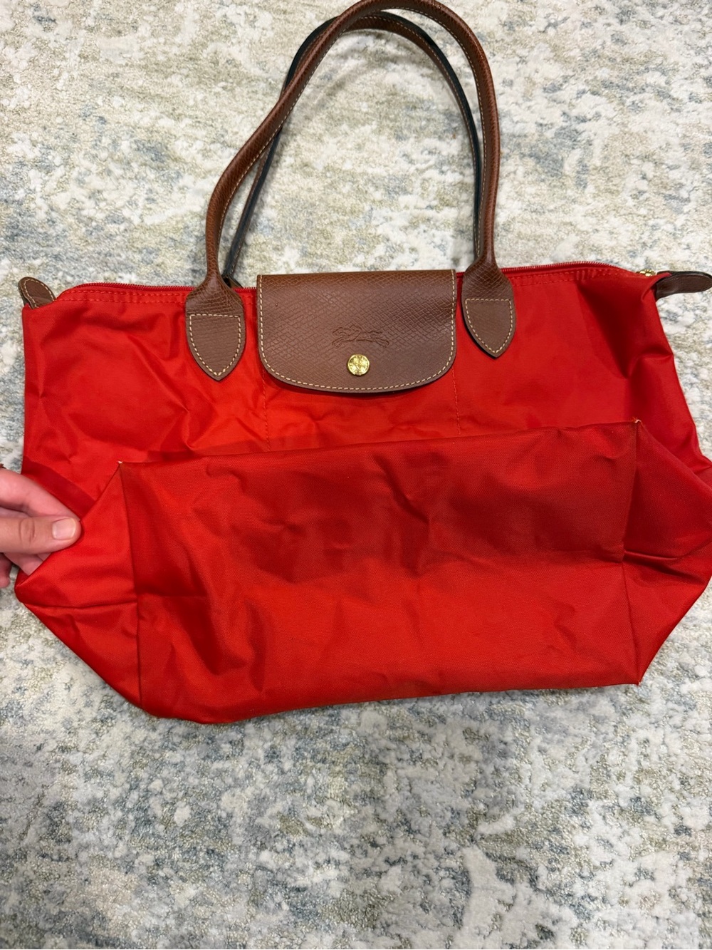 Longchamp Le Pliage One Medium Shoulder Tote Bag - Picture 4 of 8